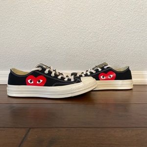 cdg converse poshmark